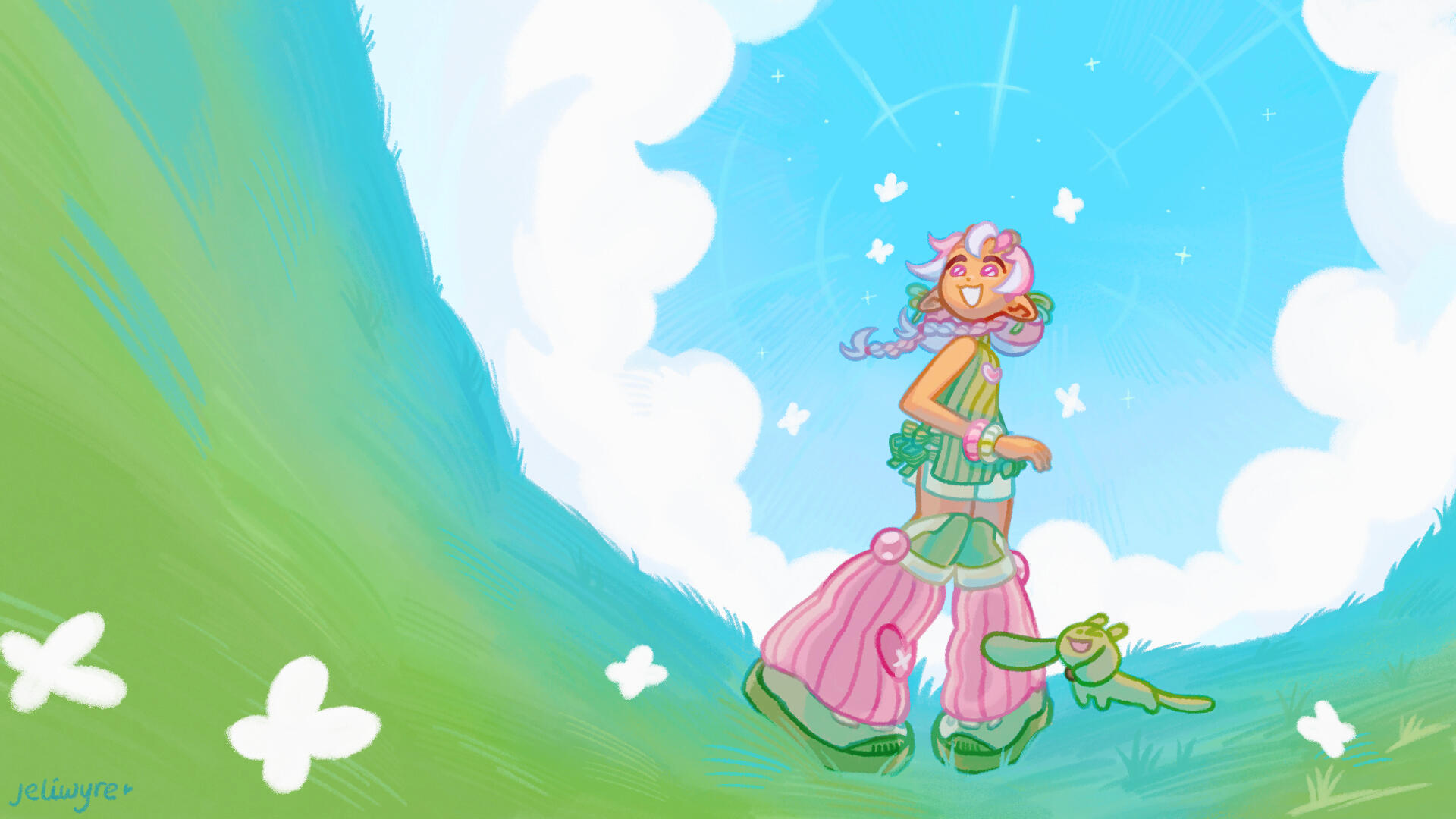 2nd anniversary illustration 2nd anniversary illustration
