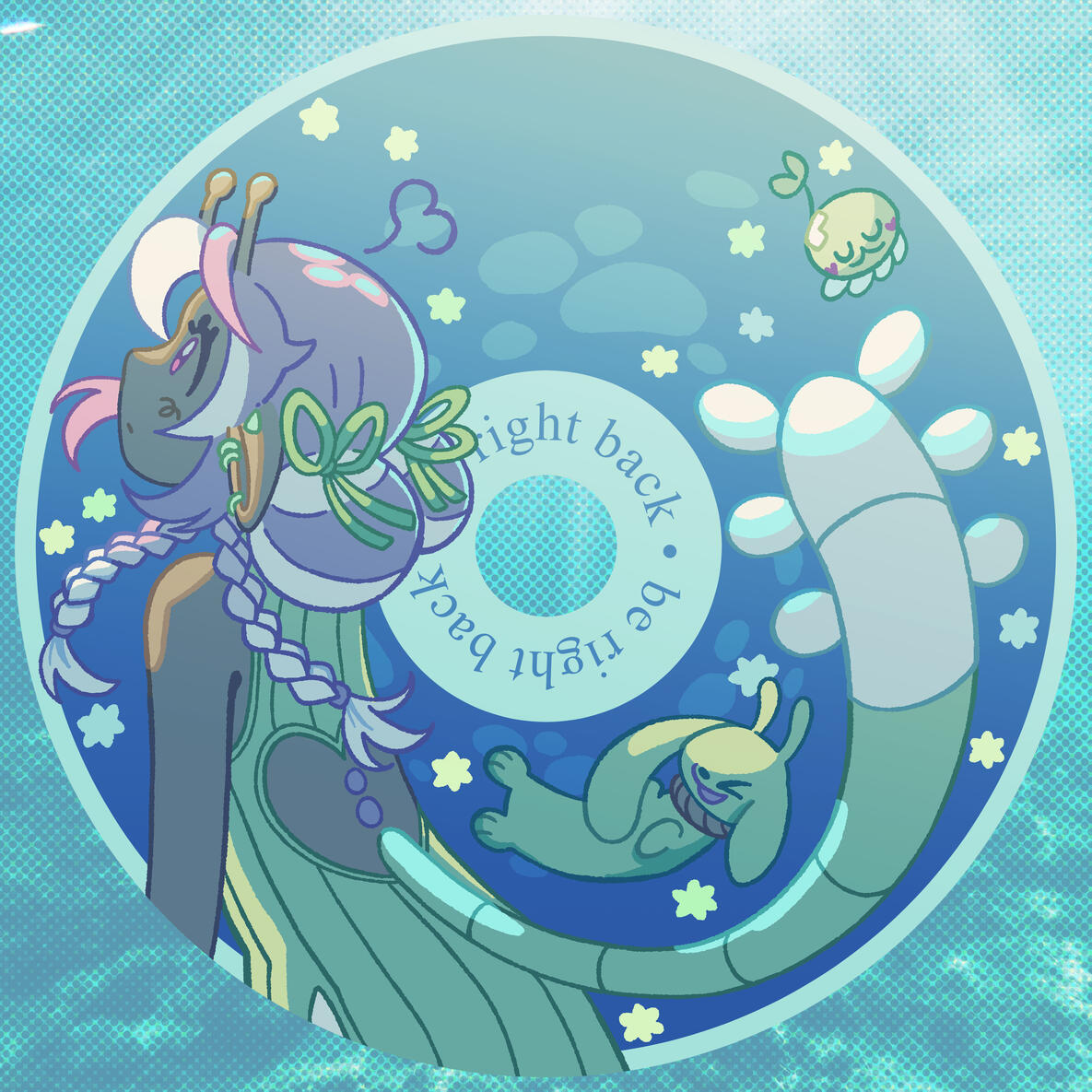 brb screen art brb screen art